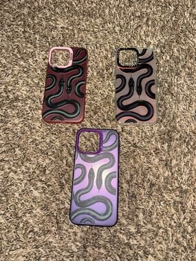 kingsnake design IPhone 15 Pro Max CASETiFY Cases LOT